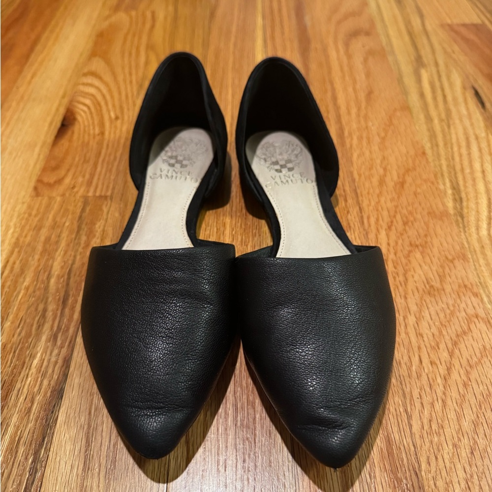 Vince Camuto Elegant Black Women's Flats size 6.5